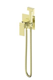 Гигиенический душ со смесителем Wonzon & Woghand Cube WW-88829016-BG брашированное золото